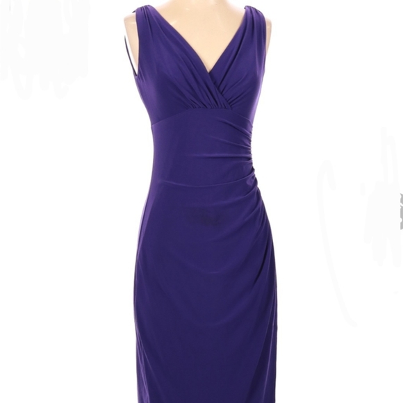 Ralph Lauren Ruched Dress - Picture 1 of 8
